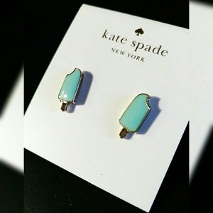 Kate Spade blue popsicle earrings